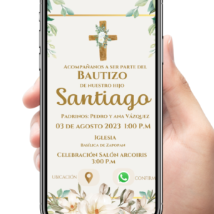 Invitación Bautizo