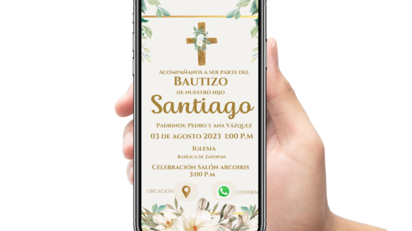 Invitación Bautizo